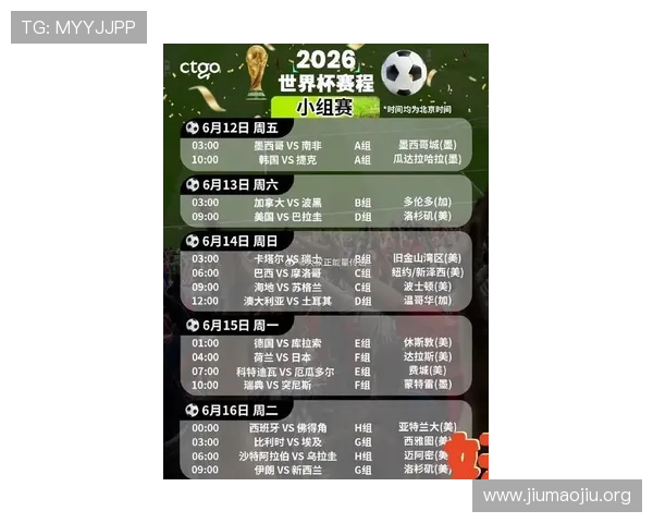 2026年世界杯比赛时间安排与乒乓球项目赛程全攻略